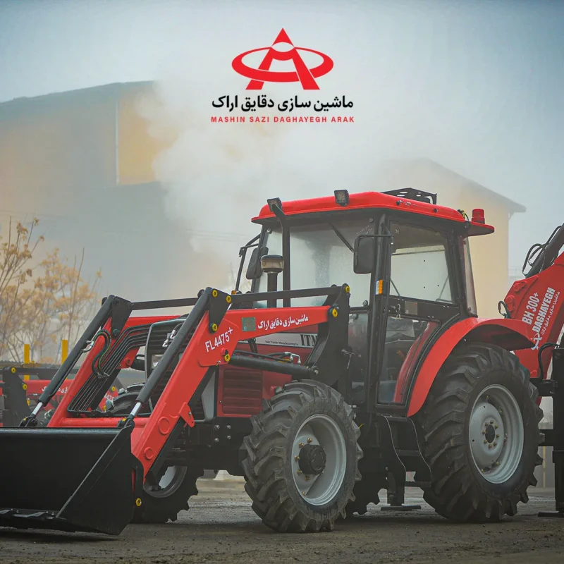 بکهو لودر کامل ماشین سازی دقایق اراک-MSD BACKHOE LOADER