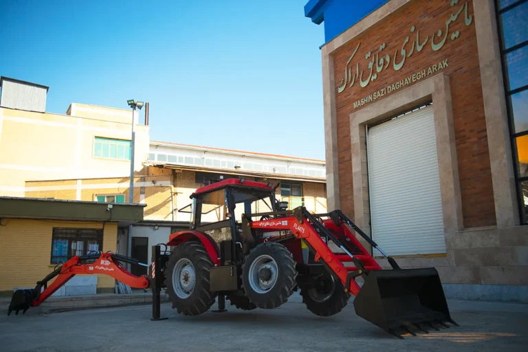 بکهو لودر کامل ماشین سازی دقایق اراک-MSD BACKHOE LOADER