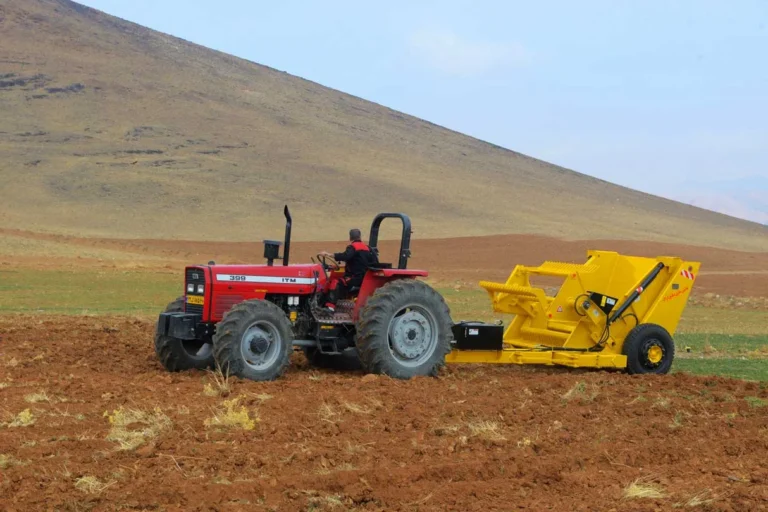 دستگاه سنگ جمع کن دقایق-MSD ROCK PICKER