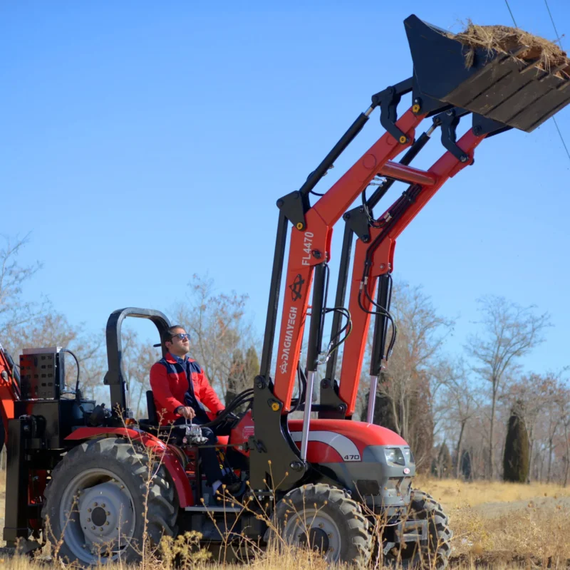 بکهو لودر کامل ماشین سازی دقایق اراک-MSD BACKHOE LOADER