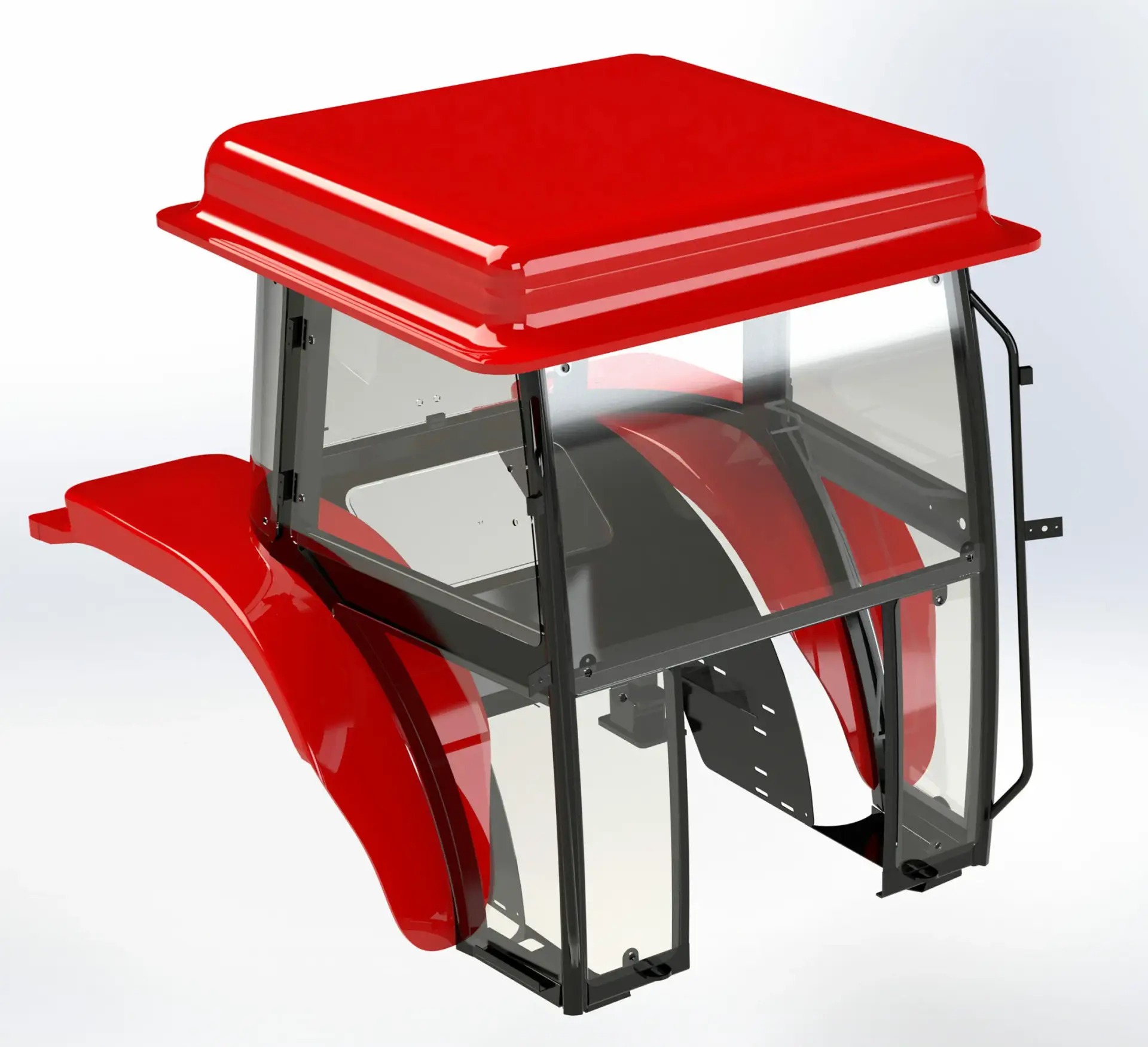 کابین فول آپشن ماشین سازی دقایق-MSD TRACTOR CABIN
