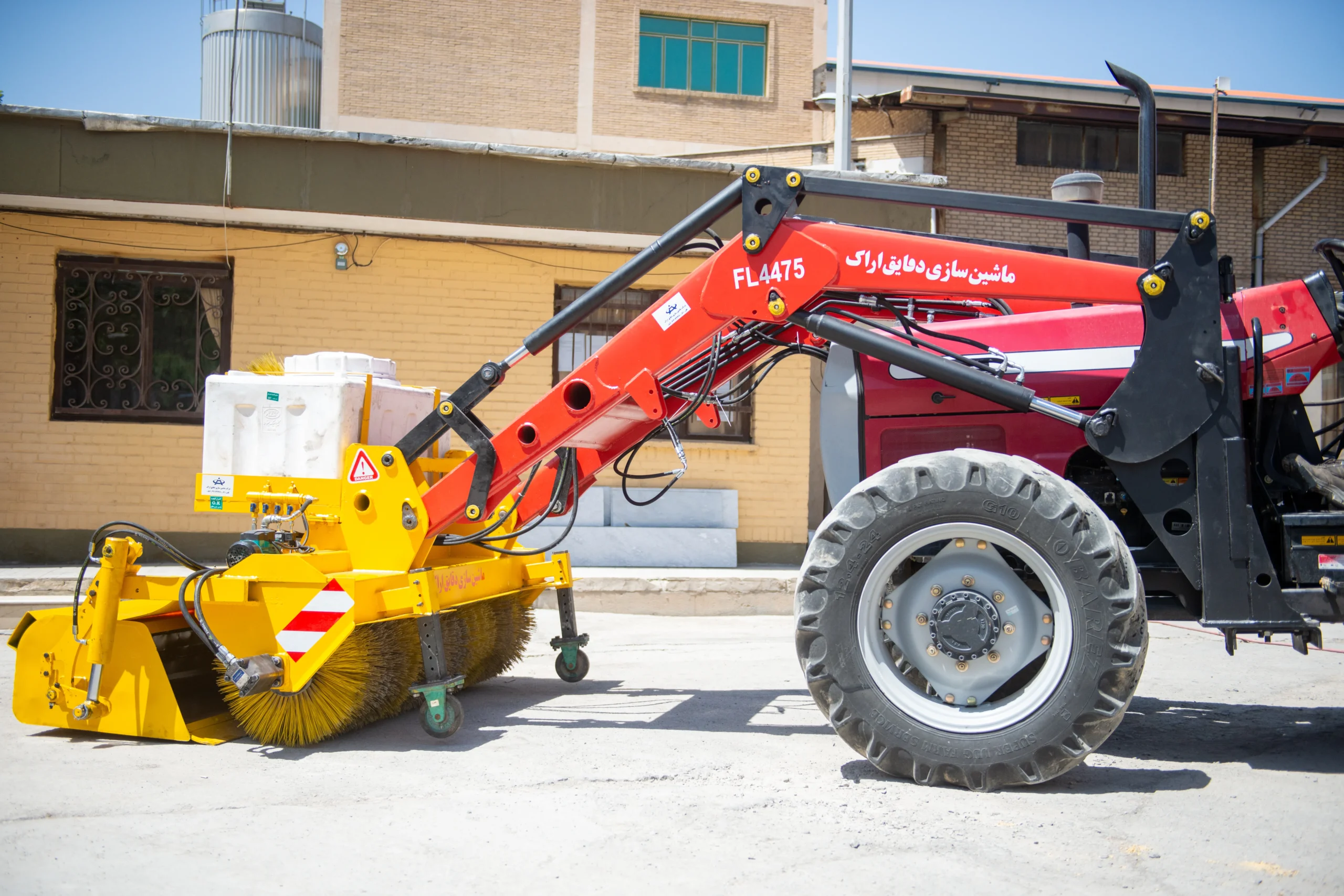 جاروی شهری ماشین سازی دقایق اراک-MSD SWEEPER