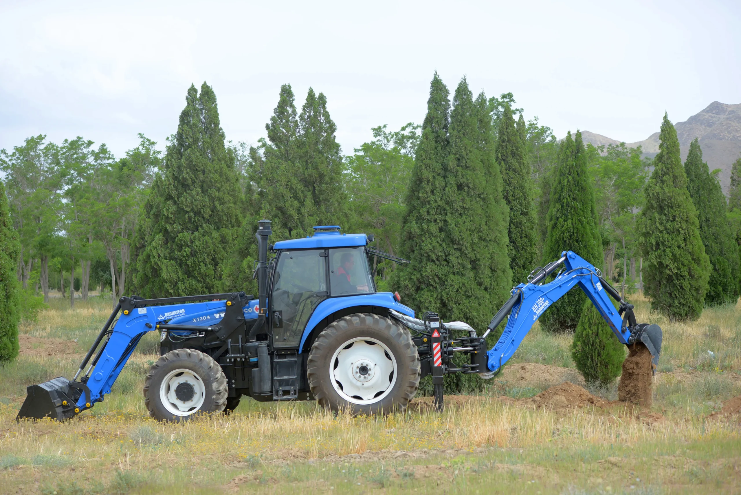 بکهو لودر کامل دقایق - MSD BACKHOE LOADER
